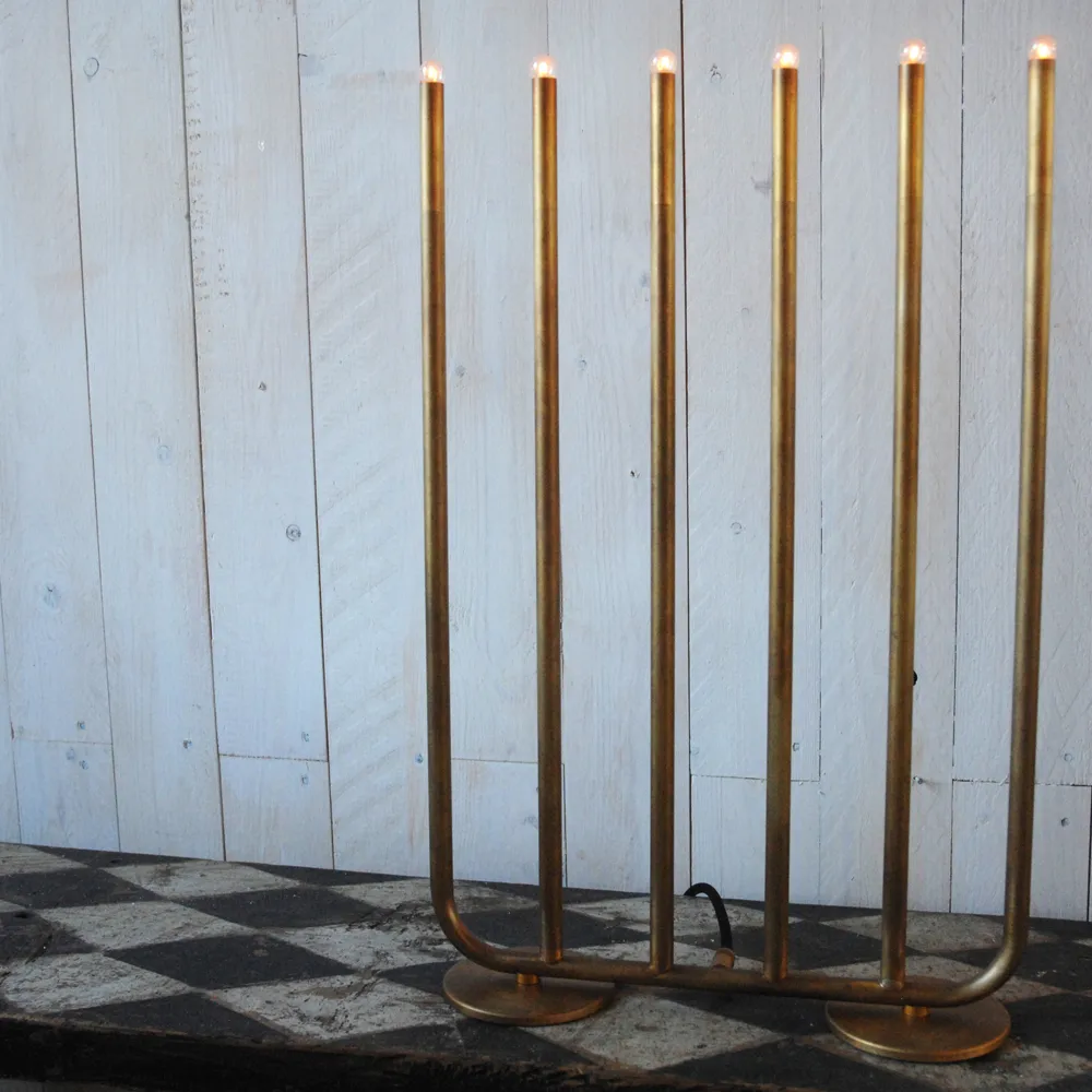 December 6 advent candlestick, Shiny Konsthantverk