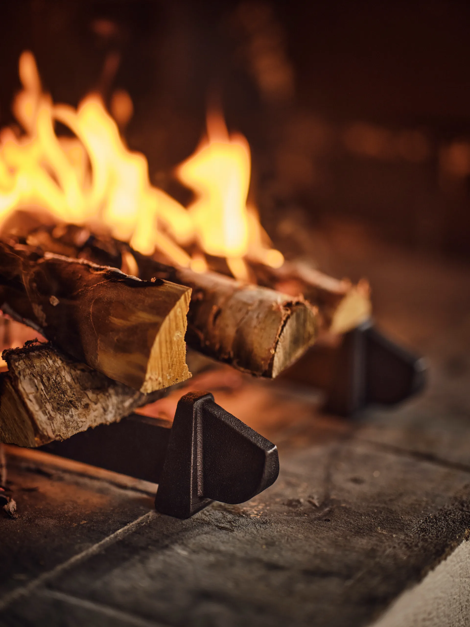 Korbo Fire-works fire dog 2-pack, Cast iron KORBO