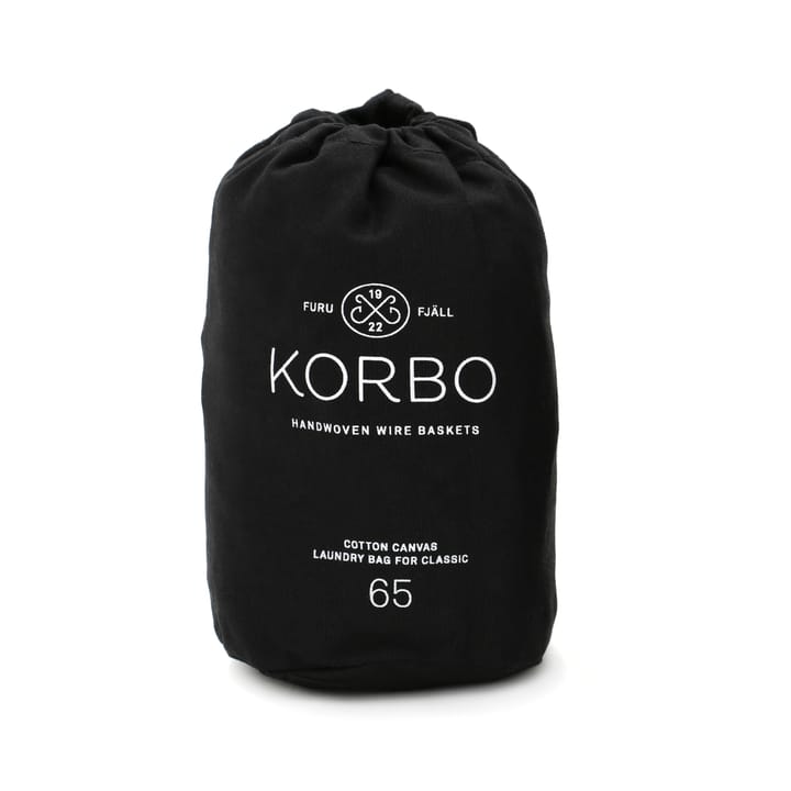 Korbo laundry bag, black 65 l KORBO