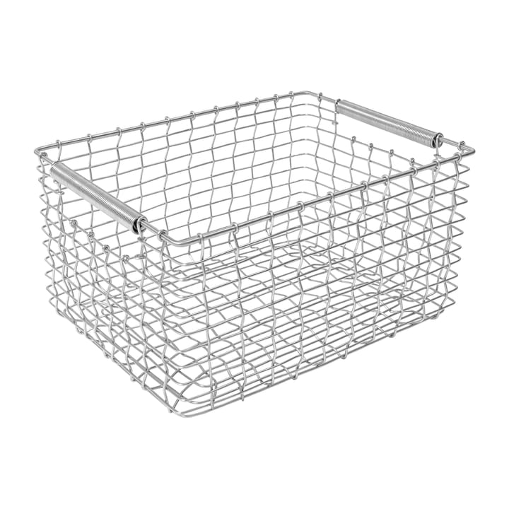 Rectangular 15 storage basket, Acid-resistant steel KORBO