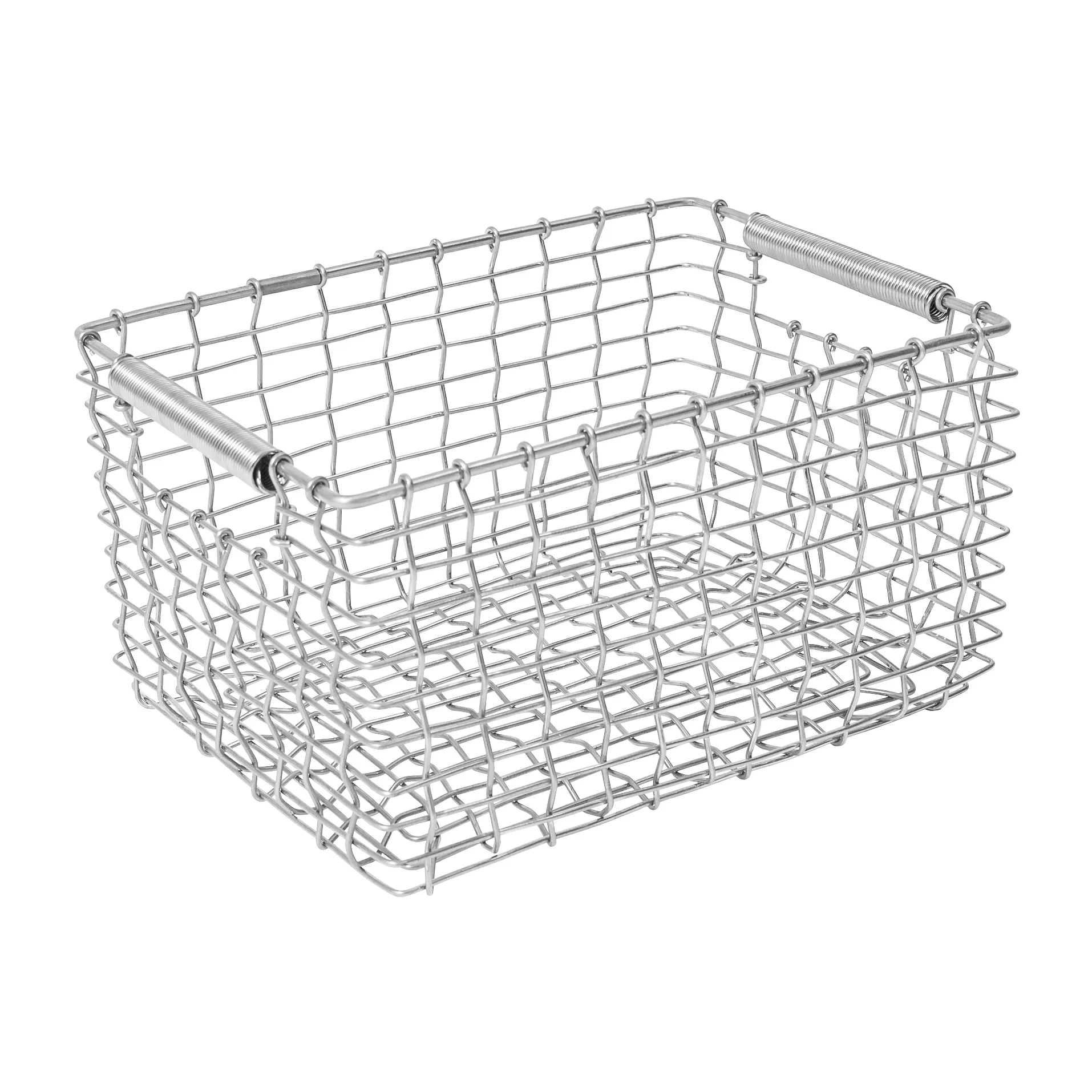 Rectangular 15 storage basket, Galvanised steel KORBO