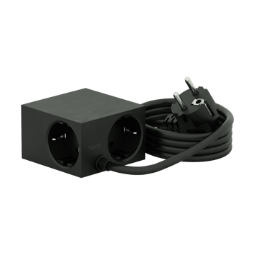 Cuboid outlet 2 m - Black - Kord