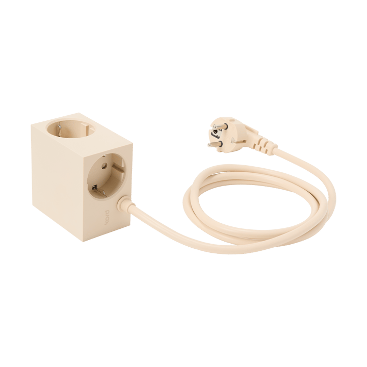 Cuboid outlet 2 m, Pearled Ivory Kord