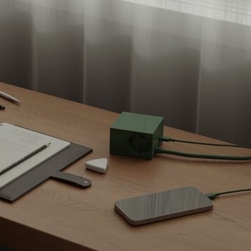 Cuboid+ outlet USB-C 30W 2 m - Dark Green - Kord