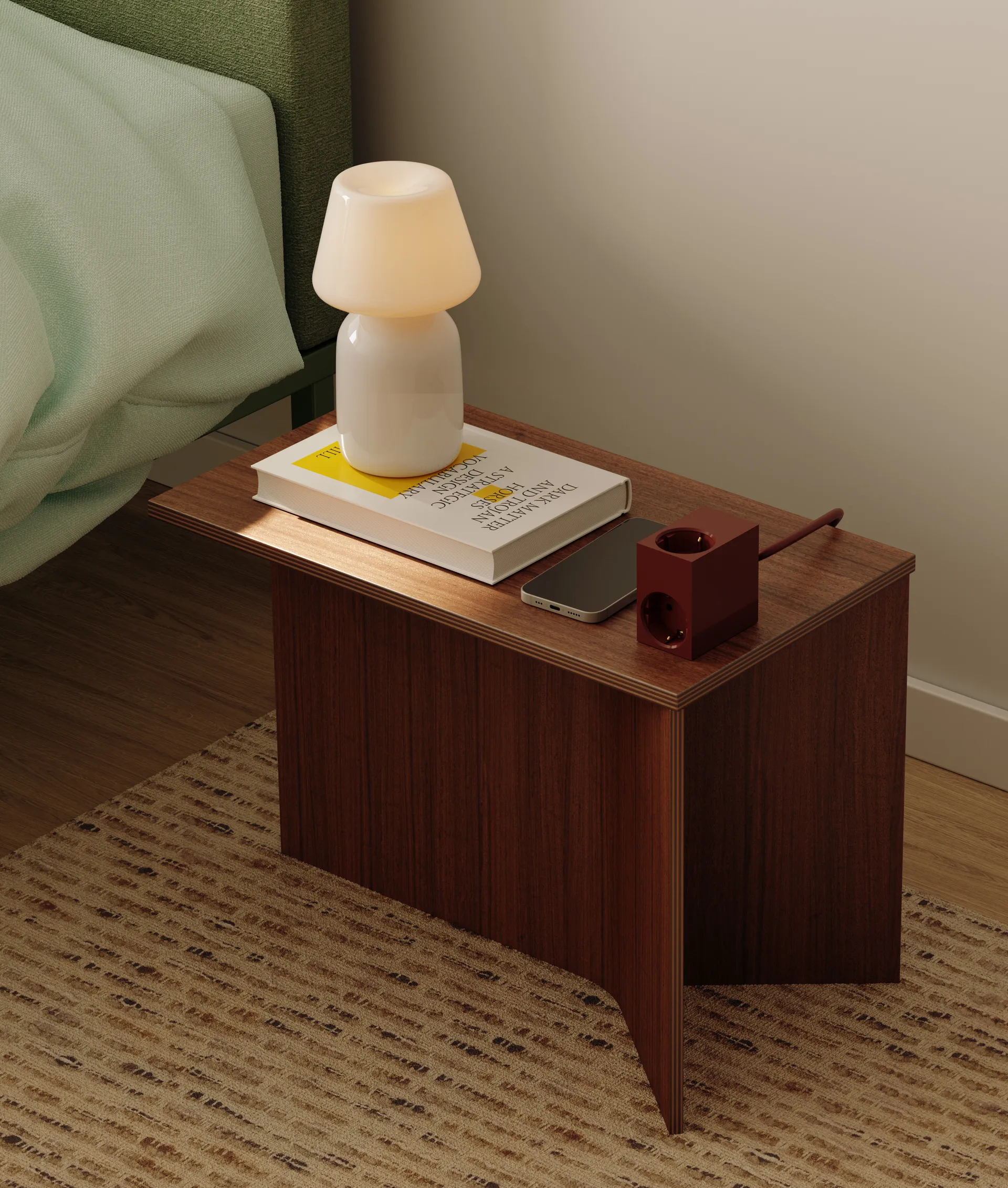 Cuboid+ outlet USB-C 30W 2 m, Fired Brick Kord