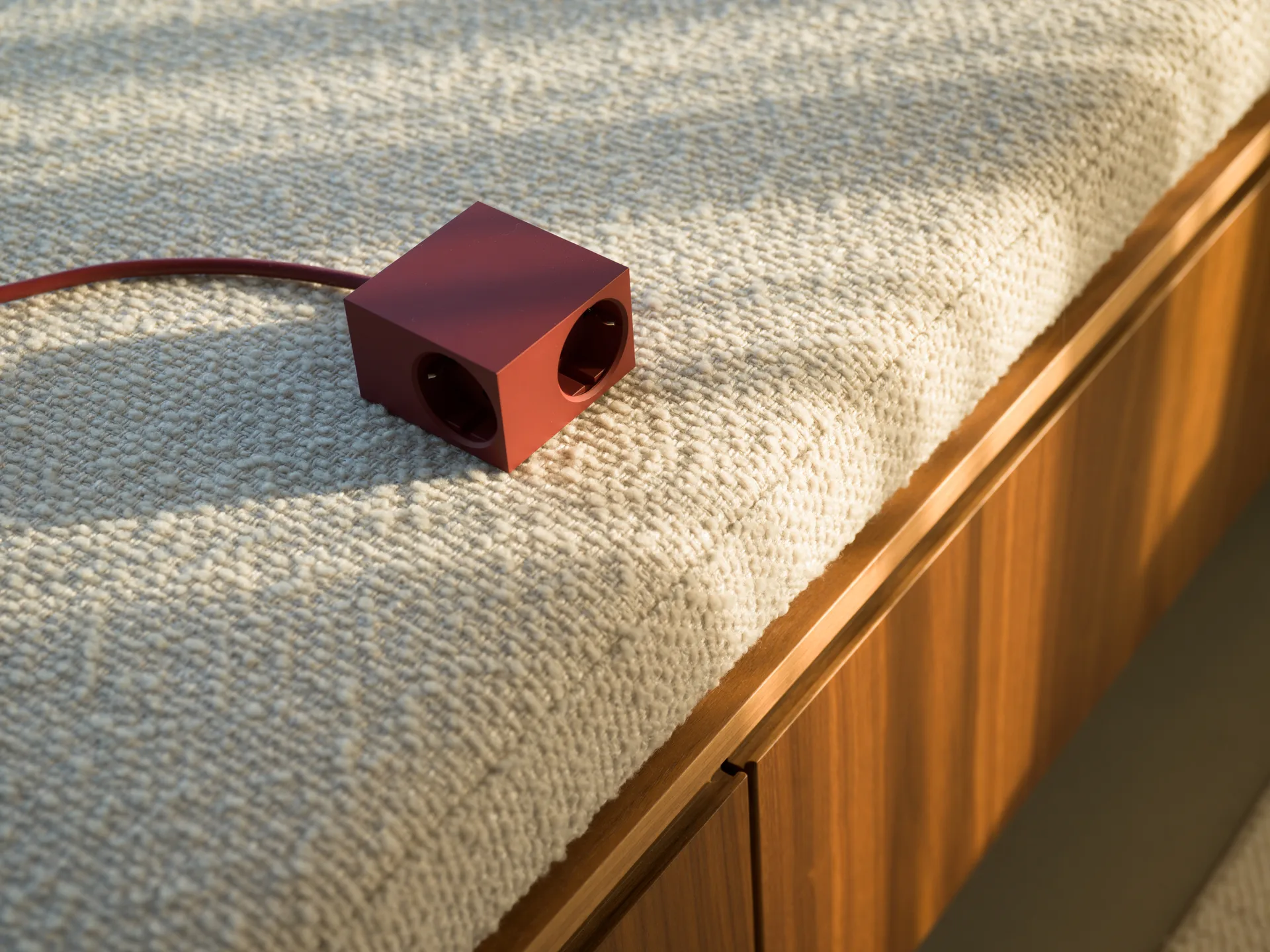 Cuboid+ outlet USB-C 30W 2 m, Fired Brick Kord