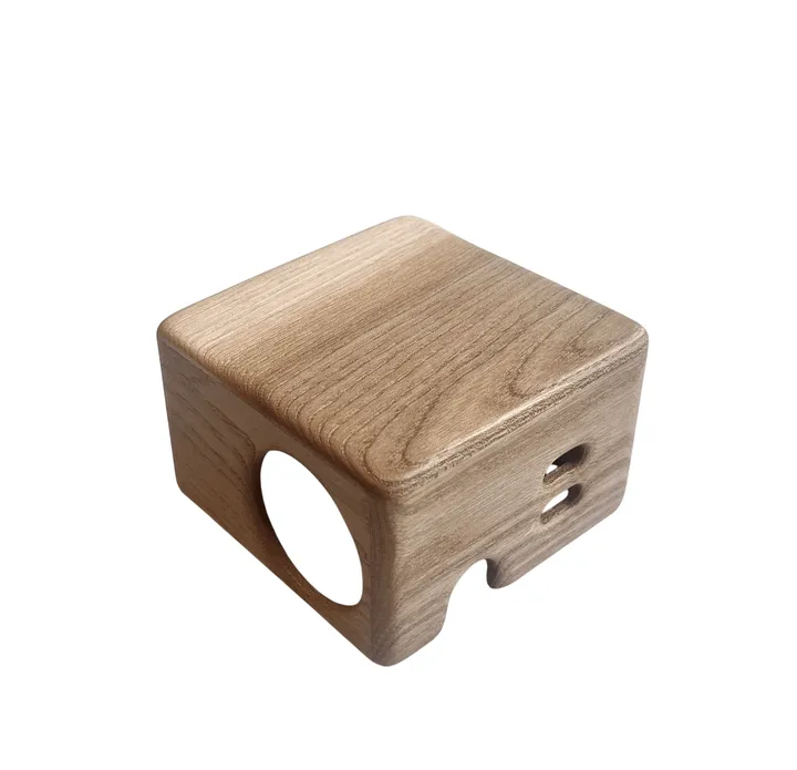 Cumulus+ case-shell for Cuboid+ power strip - Bark - Kord