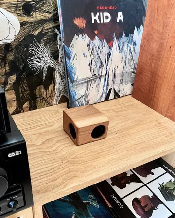 Kord x Bark woodencase case for Cuboid+ power strip - Bark - Kord
