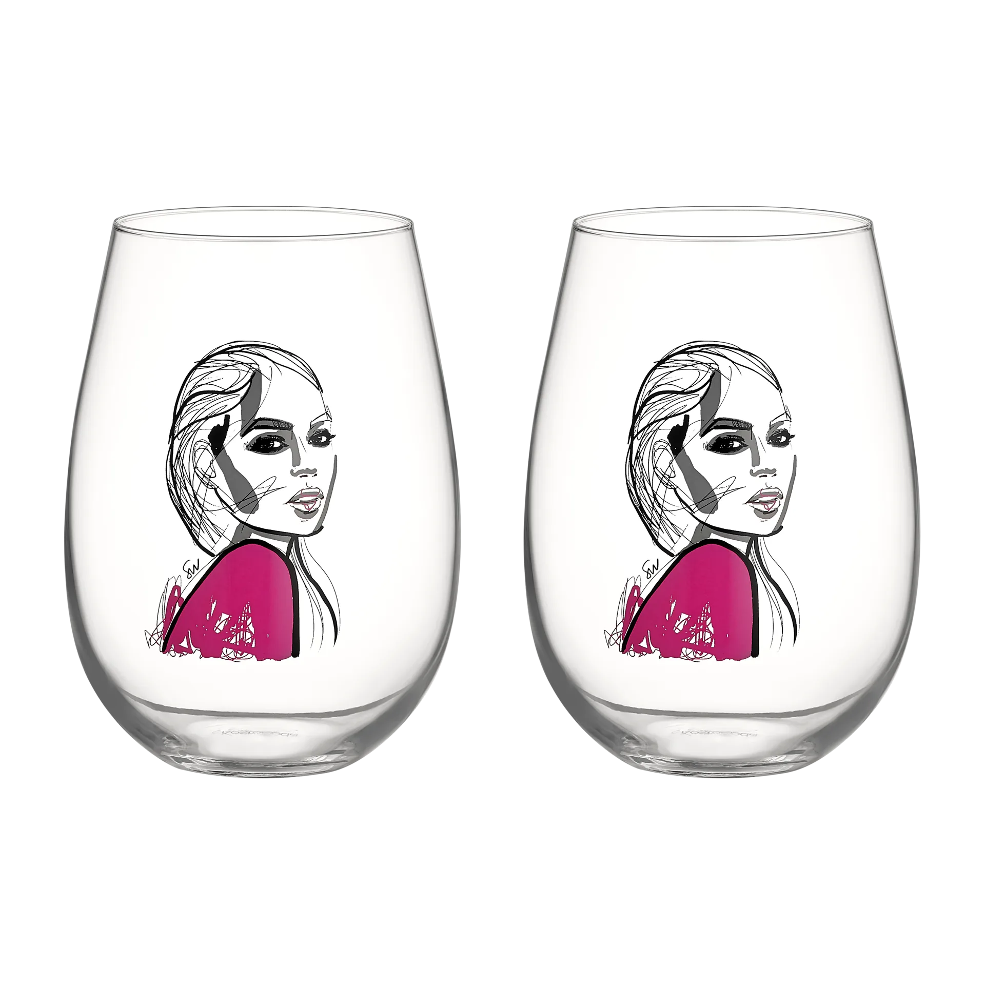 All about you glass 57 cl 2-pack, Next to you Kosta Boda