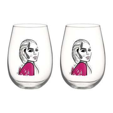 All about you glass 57 cl 2-pack - Next to you - Kosta Boda
