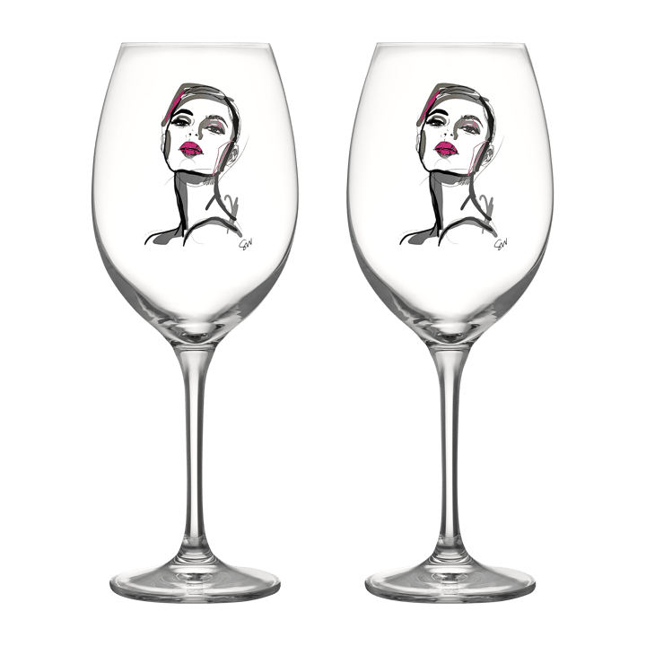All about you wine glass 52 cl 2 pack, Hold you Kosta Boda