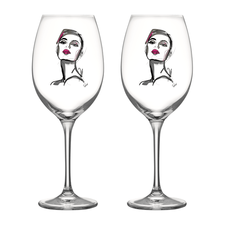 All about you wine glass 52 cl 2 pack, Hold you Kosta Boda