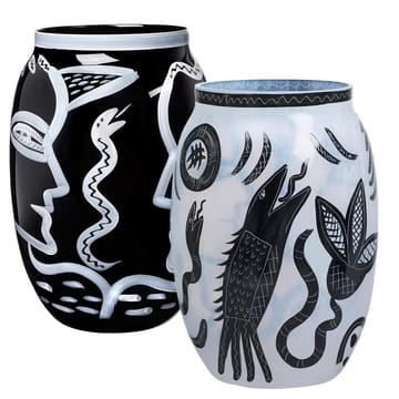 Caramba vase - white - Kosta Boda