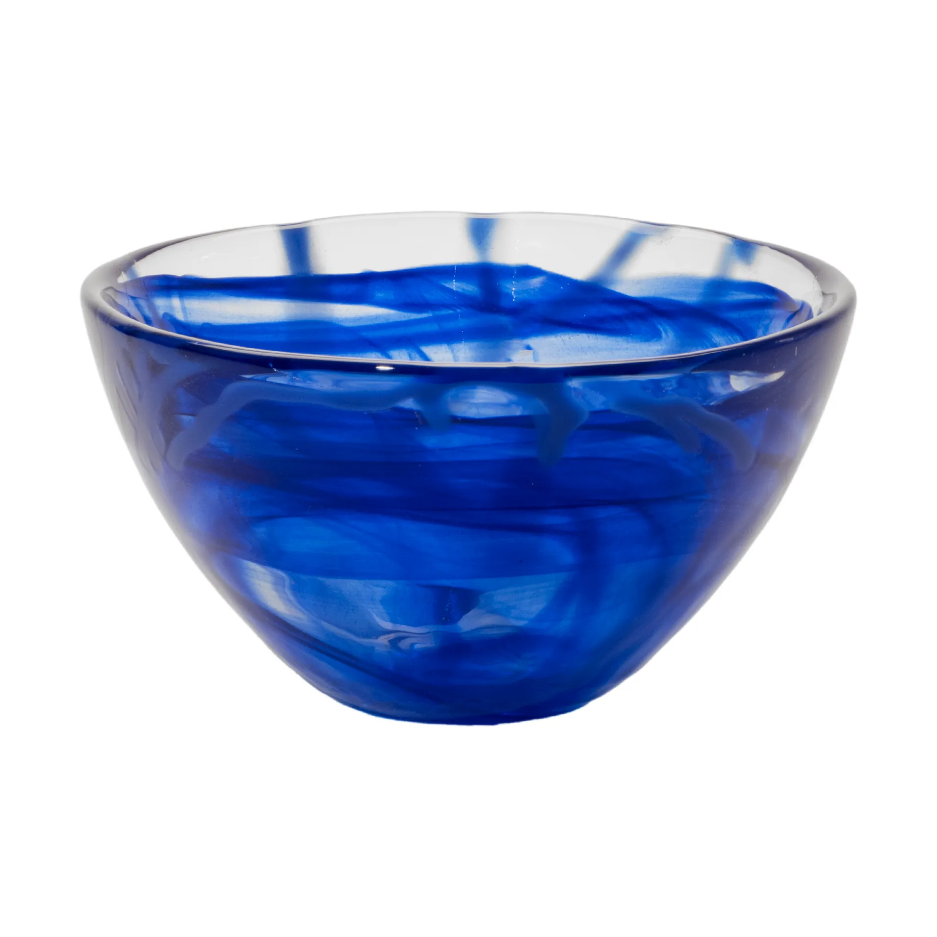 Contrast bowl 160 mm, Blue-blue Kosta Boda