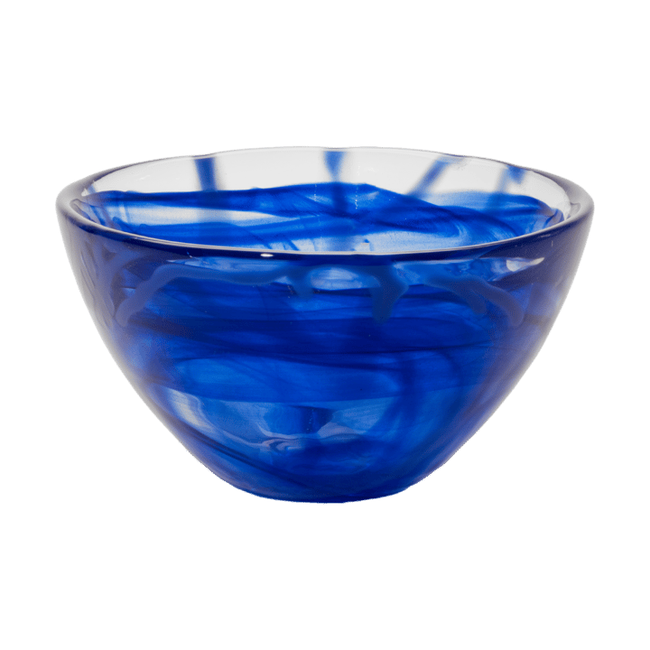 Contrast bowl 160 mm, Blue-blue Kosta Boda