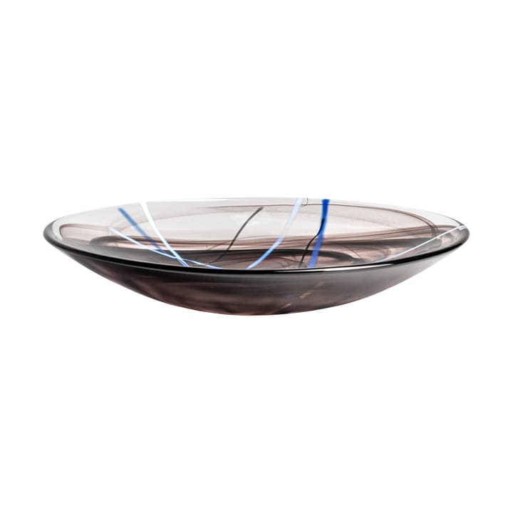 Contrast saucer 380 mm - Black - Kosta Boda