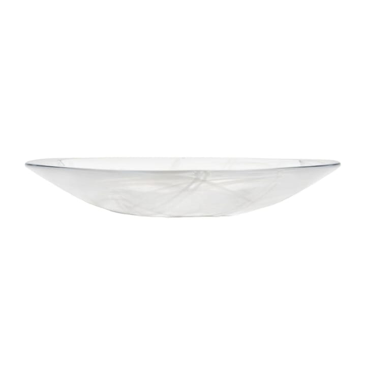 Contrast saucer 380 mm - White-white - Kosta Boda