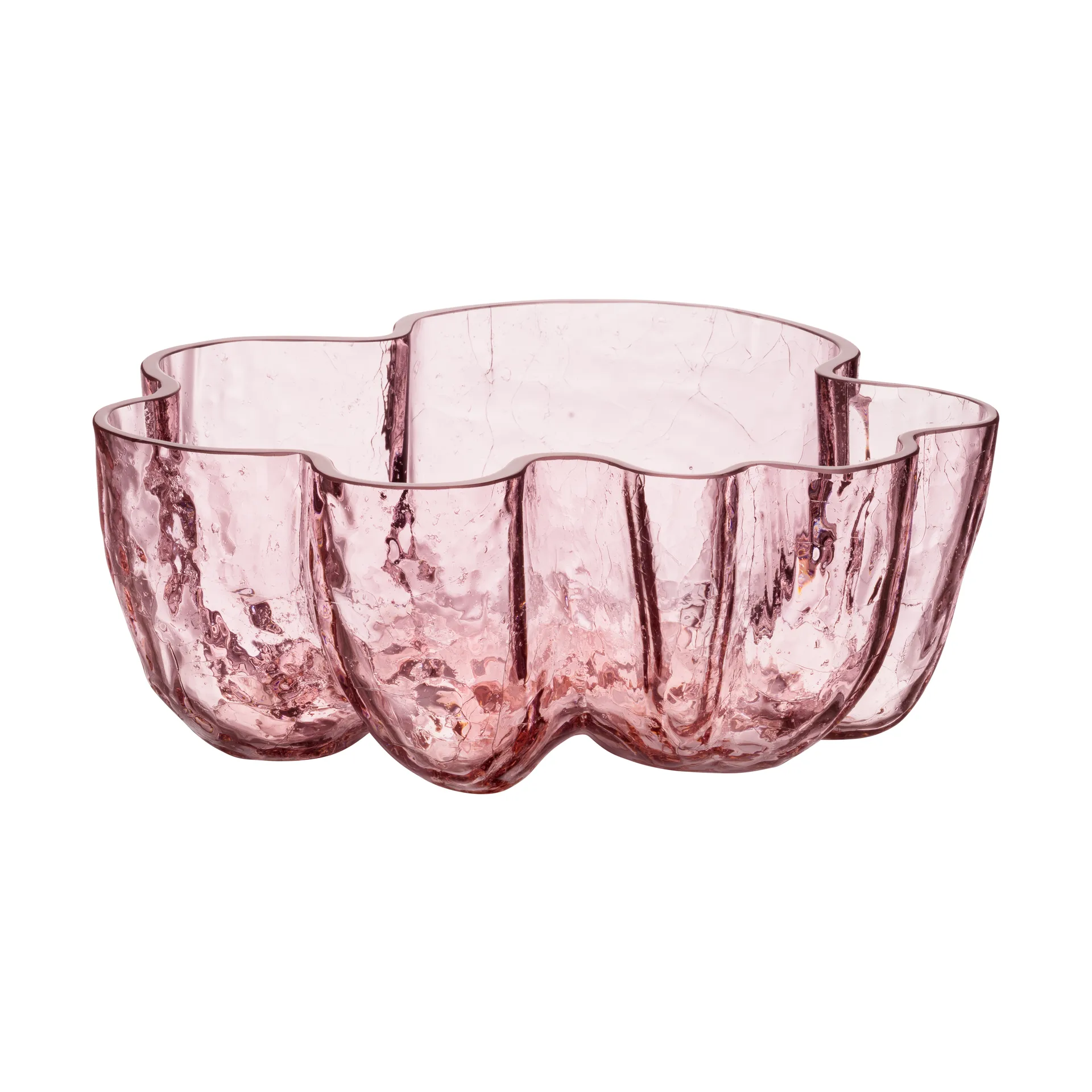 Crackle bowl 10,5 cm, Pink Kosta Boda