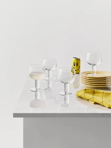 Father’s glass - Clear, 4-pack - Kosta Boda
