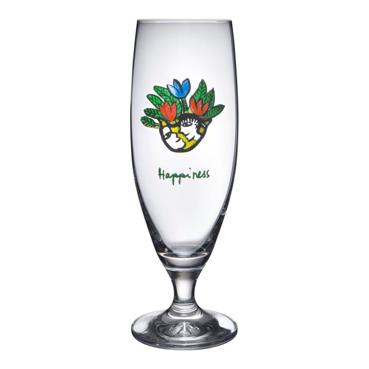Friendship beer glass 50 cl, happiness Kosta Boda