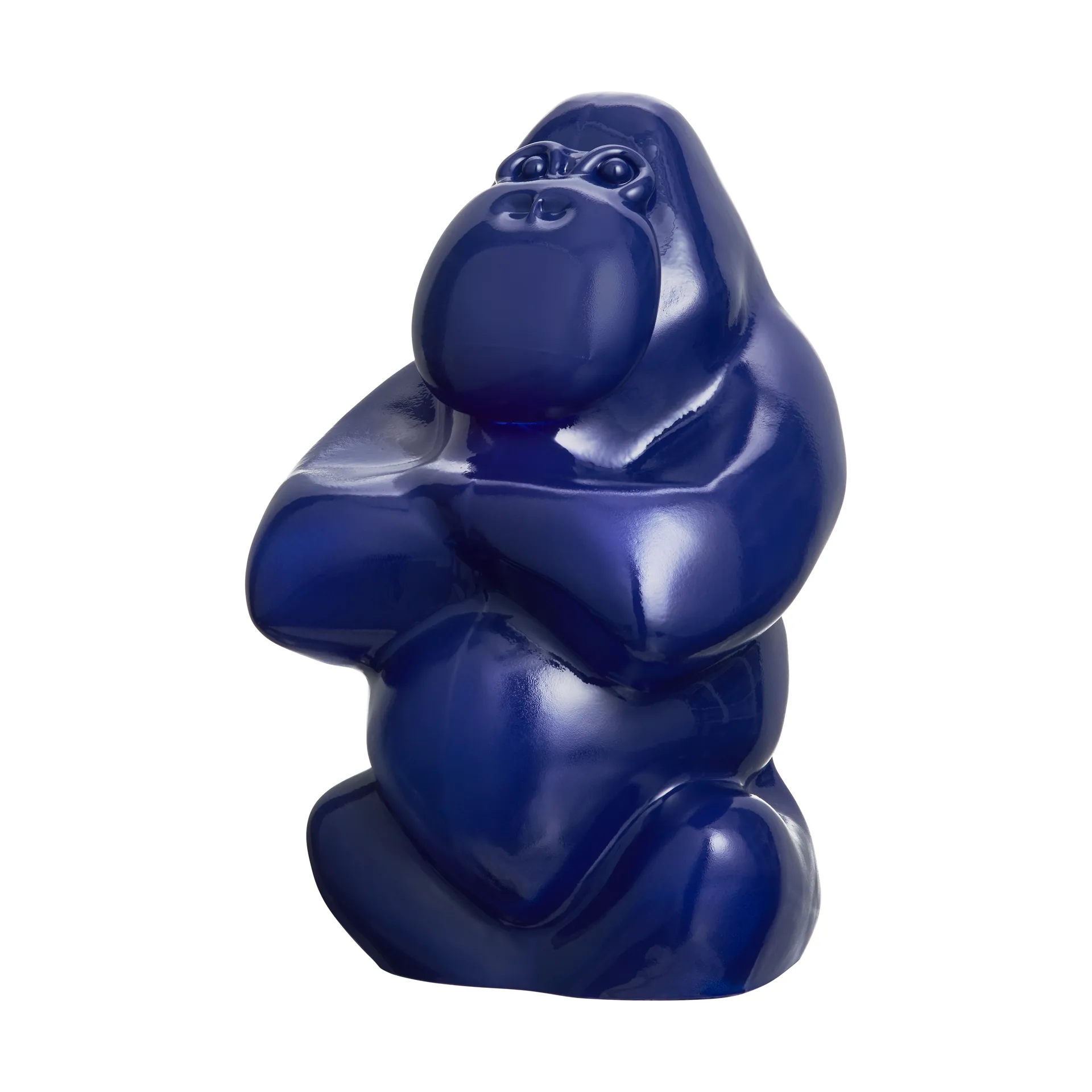 Gabba Gabba Hey sculpture 305 mm, Klein blue Kosta Boda