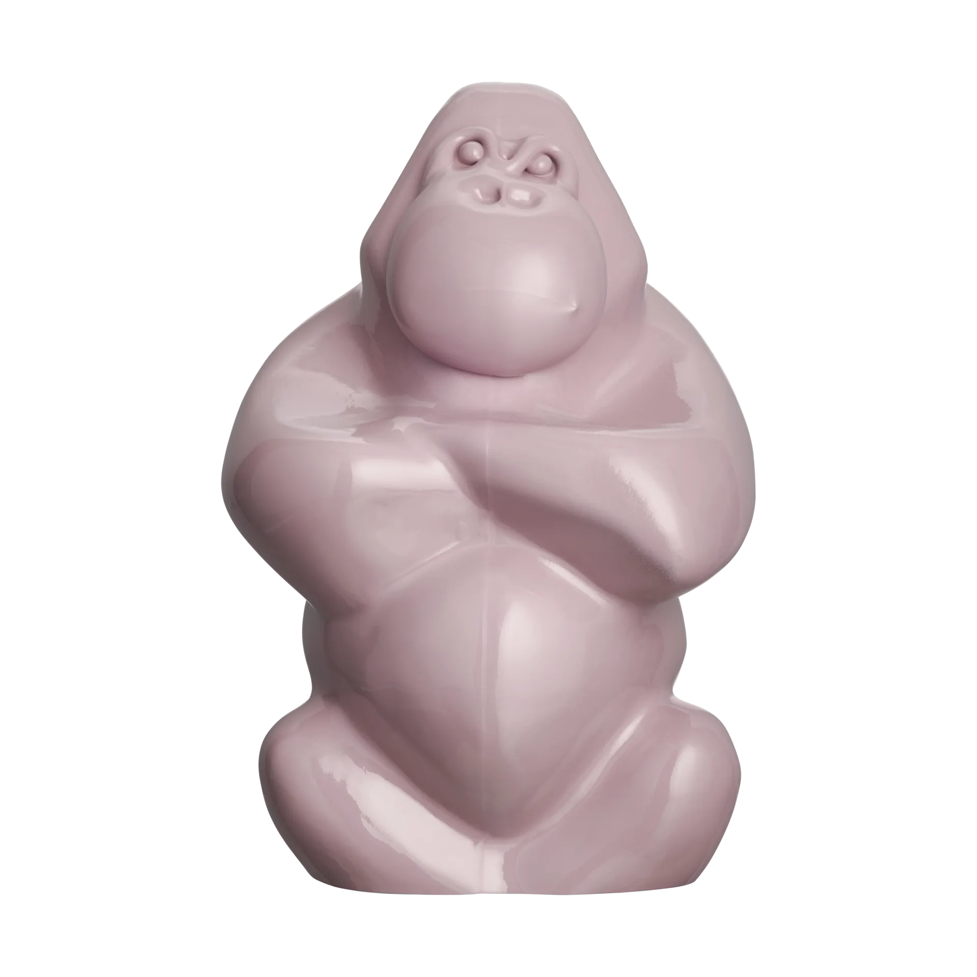 Gabba Gabba Hey sculpture 305 mm, Powder pink Kosta Boda