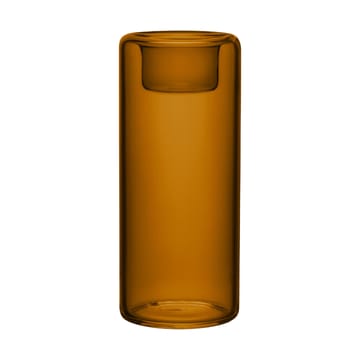 Happy candle holder 3 pieces - Amber - Kosta Boda