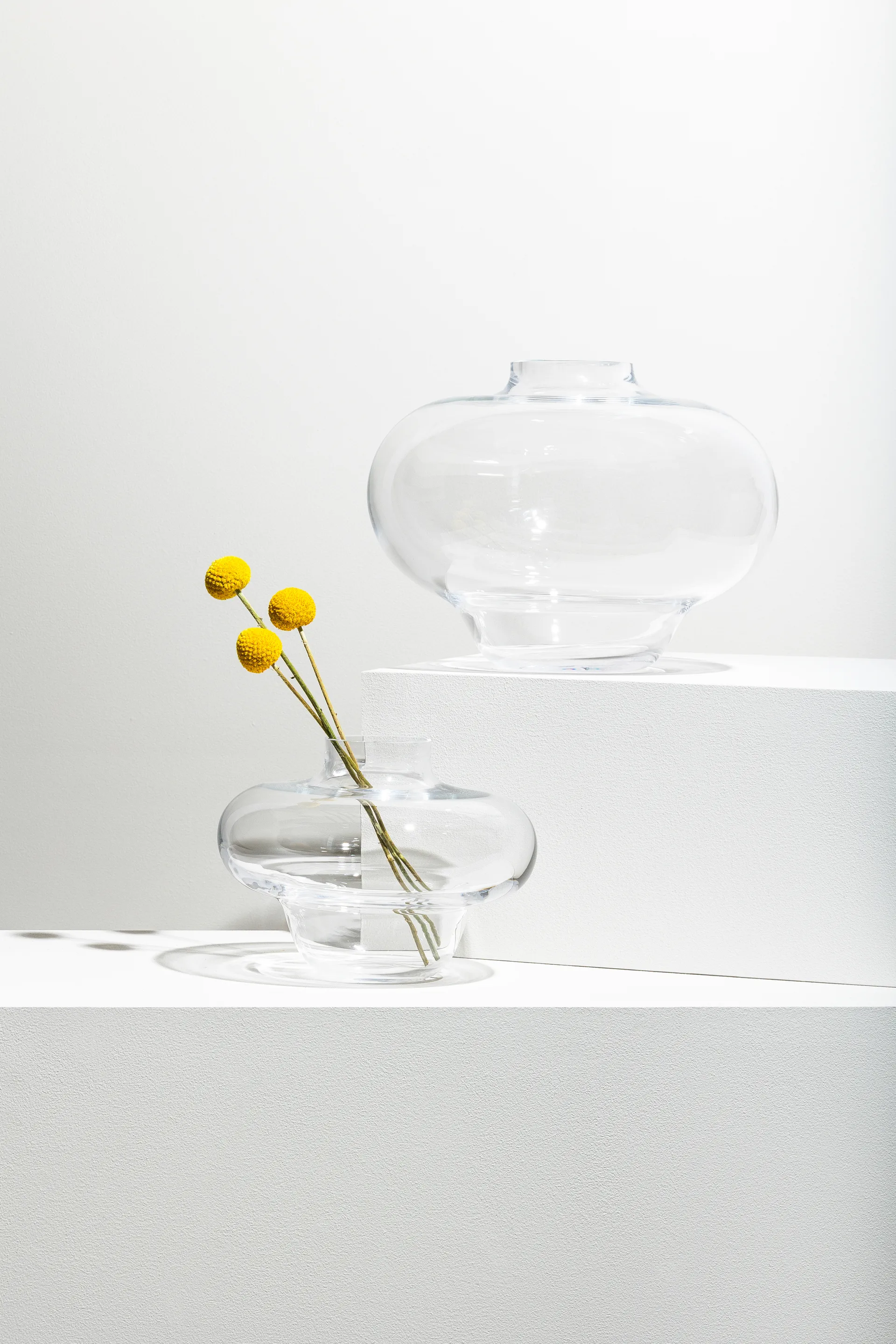 Kappa vase 160 mm, Clear Kosta Boda