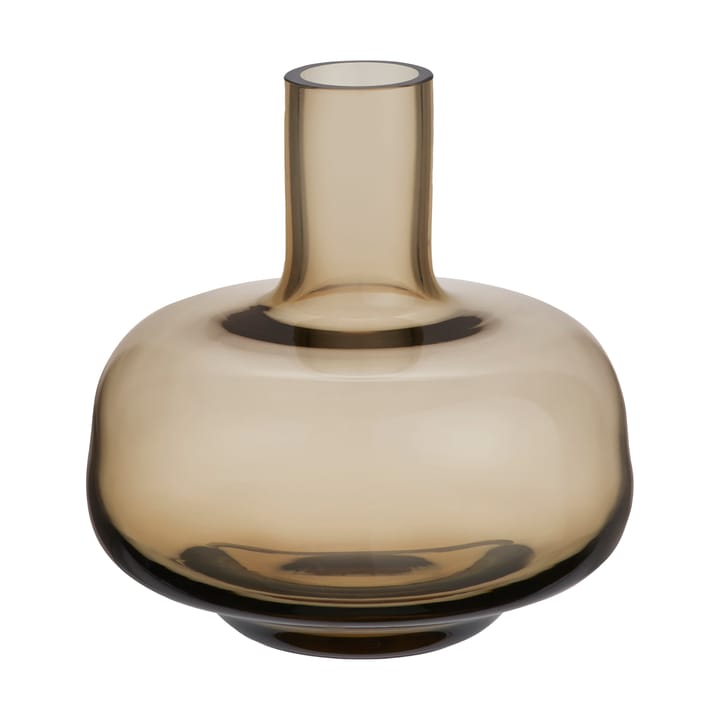 Kappa vase  98 mm, Brown Kosta Boda