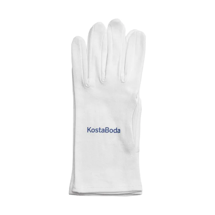 Kosta Boda glass care glove - White, medium - Kosta Boda