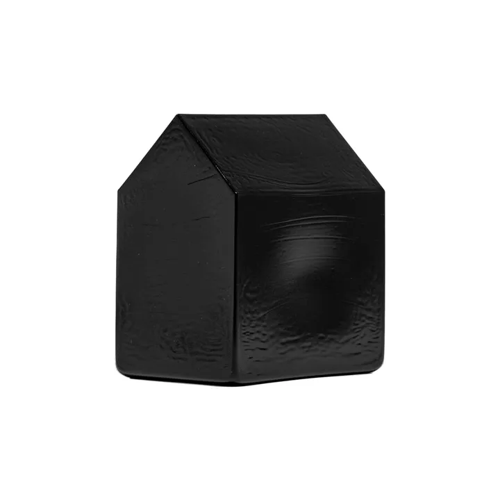 Kosta house - Black, 13,8 cm - Kosta Boda