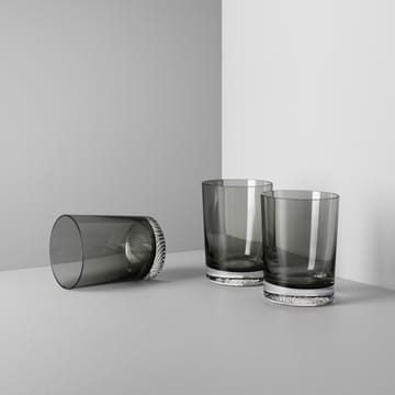 Limelight glass 22 cl 2-pack - Grey - Kosta Boda