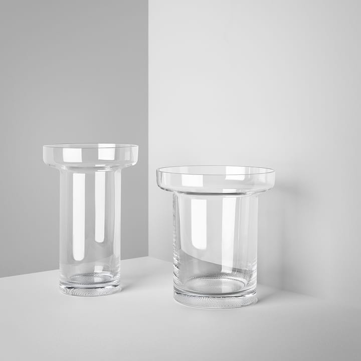 Limelight Rose vase 23 cm, Clear Kosta Boda