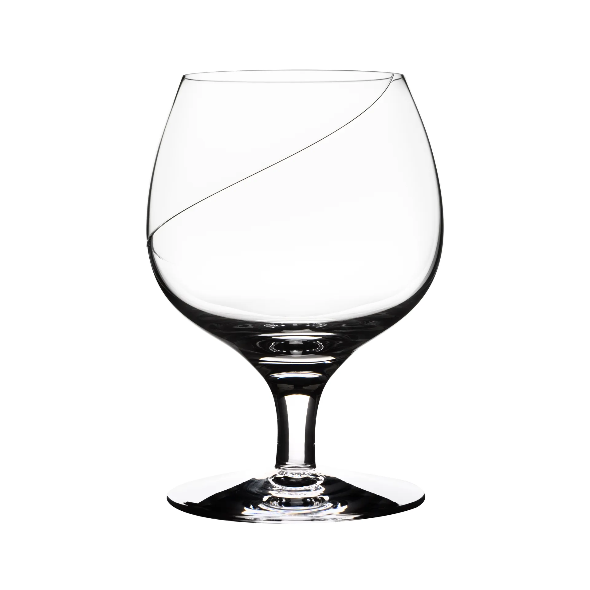 Line brandy glass 26 cl, Clear Kosta Boda