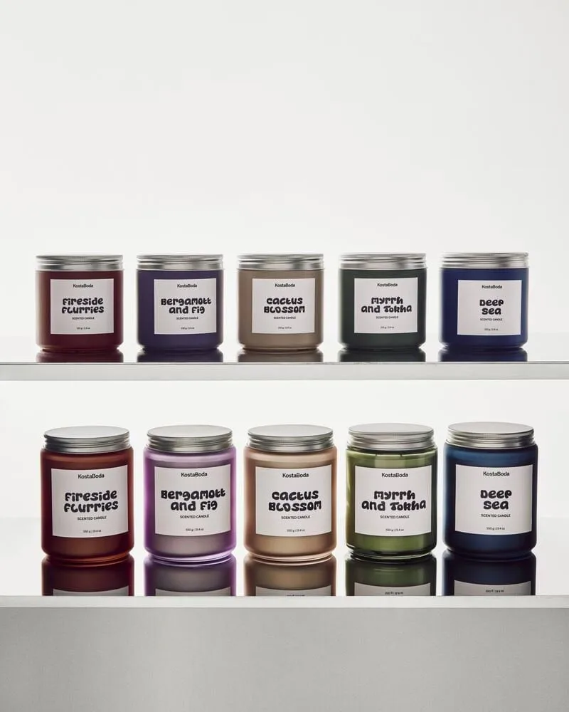 Mind scented candle, Bergamott & Fig, 550 g Kosta Boda Mind scented candle, Bergamott & Fig, 550 g Kosta Boda