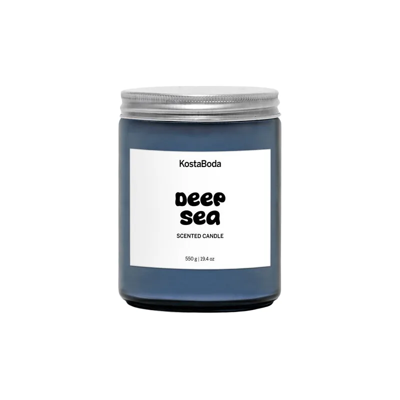 Mind scented candle, Deep Sea, 550 g Kosta Boda Mind scented candle, Deep Sea, 550 g Kosta Boda