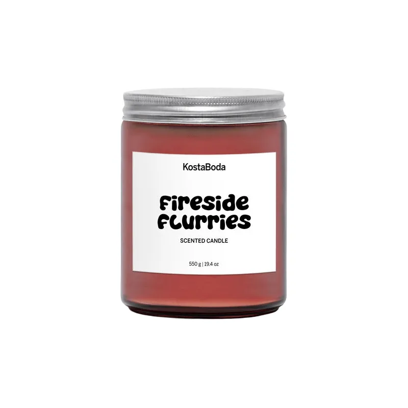 Mind scented candle, Fireside flurries, 550 g Kosta Boda Mind scented candle, Fireside flurries, 550 g Kosta Boda