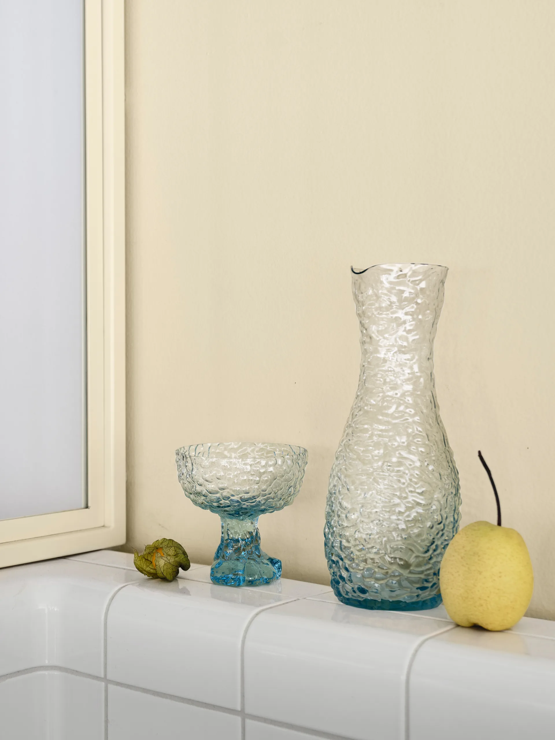 Moss coupe champagne glass 35 cl, Circular glass Kosta Boda