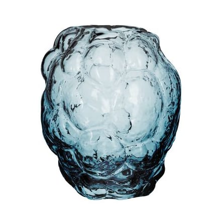 Moss vase circular 11.5 cm - Blue - Kosta Boda
