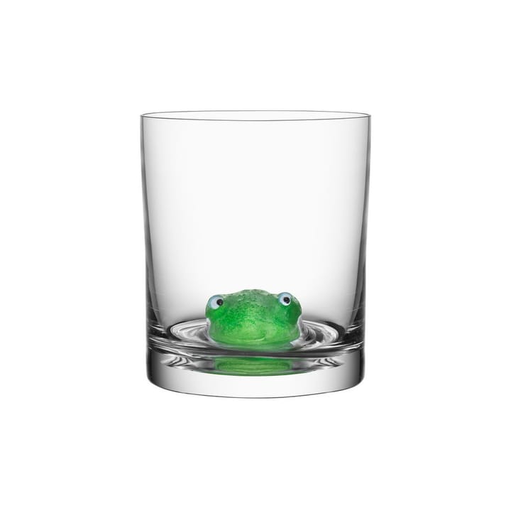 New Friends glass 46 cl, frog Kosta Boda