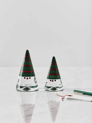 Noel gnome - Green, 15 cm - Kosta Boda