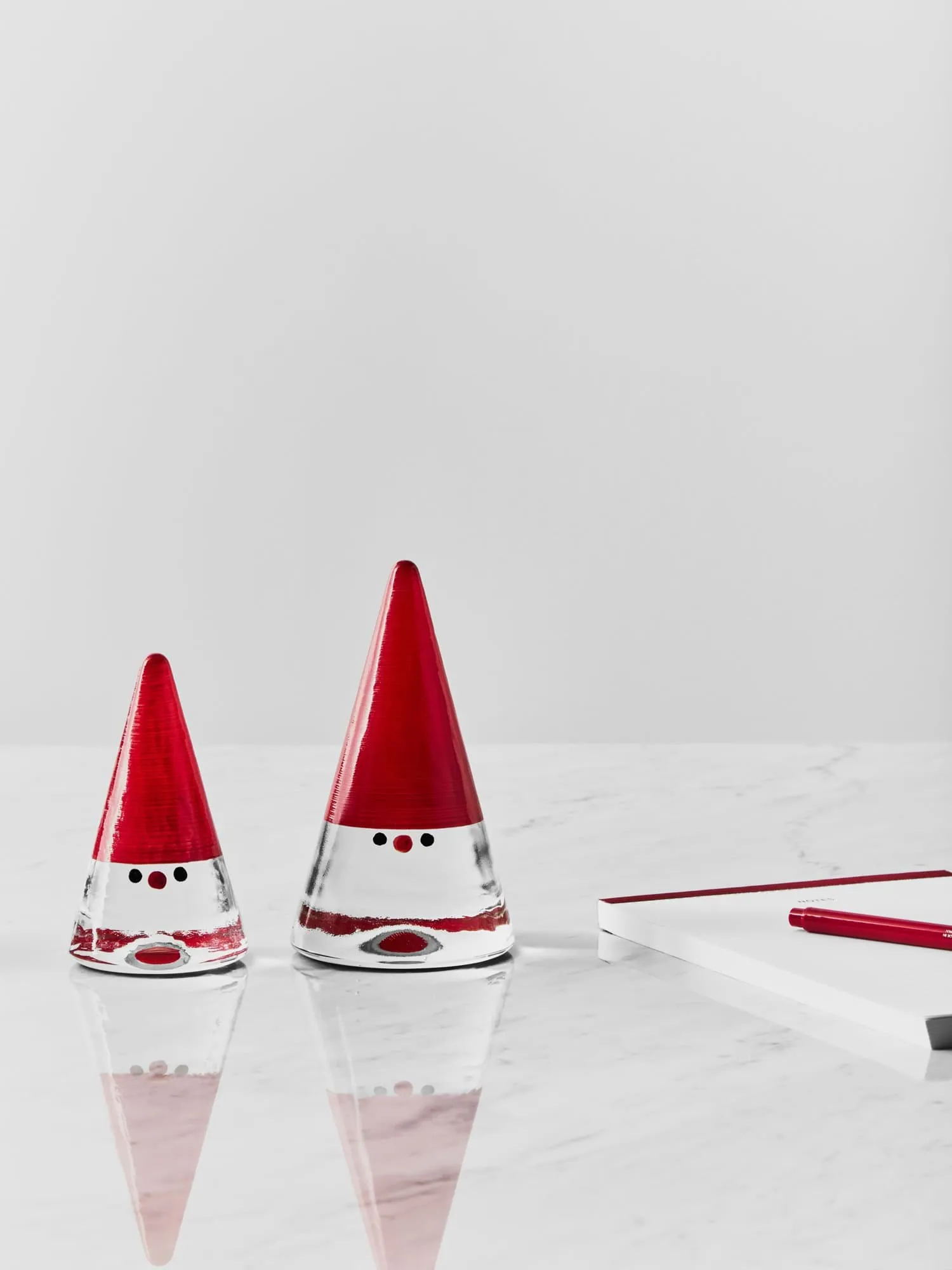 Noel gnome, Red, 11.5 cm Kosta Boda