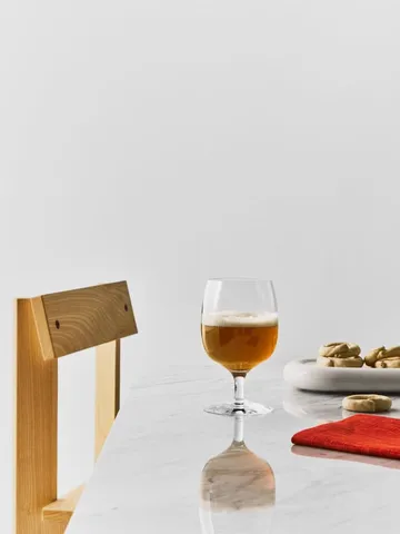 Nutid beer glass - Clear, 48 cl, 4-pack - Kosta Boda