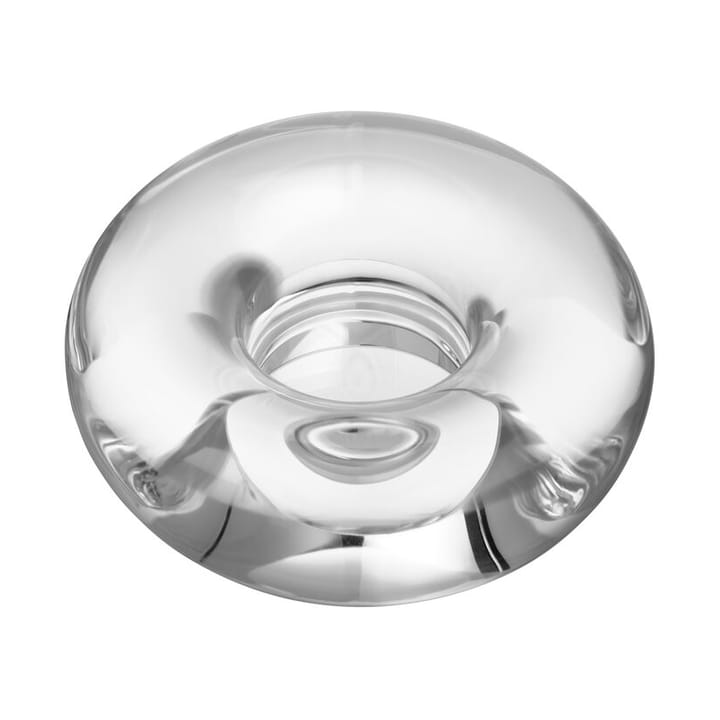 Orion tealight holder 6.3xØ11 cm, Clear Kosta Boda