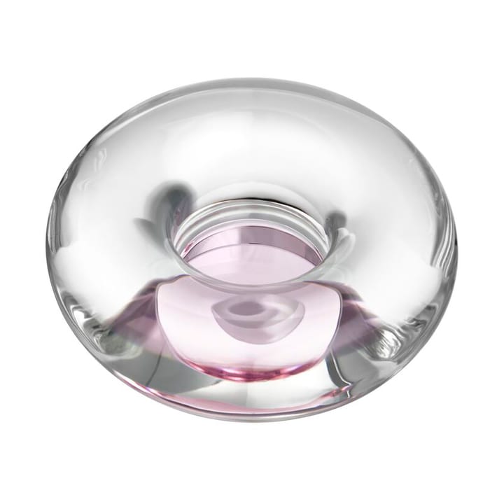 Orion tealight holder 6.3xØ11 cm, Pink Kosta Boda