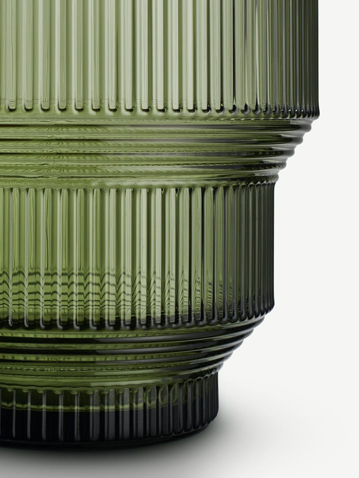Pavilion vase 259 mm, Green Kosta Boda