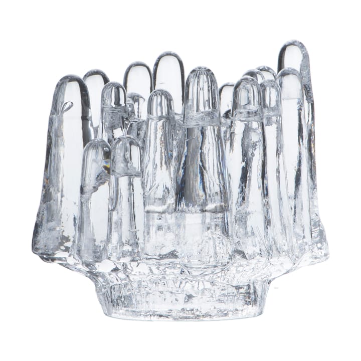 Polar candle holder 112 mm, Clear Kosta Boda