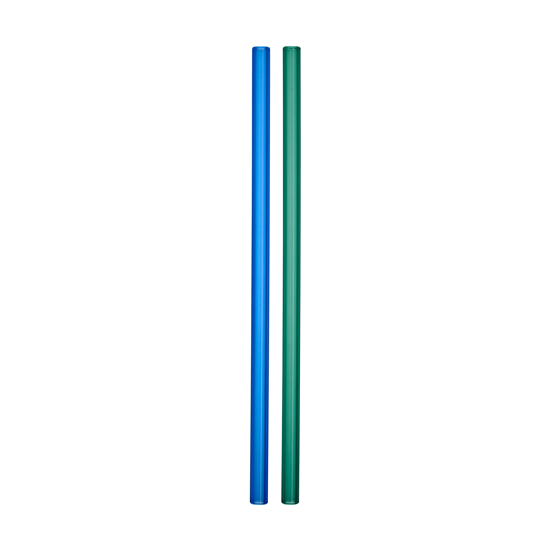 Sipsavor straws 200 mm 2-pack, Blue-green Kosta Boda