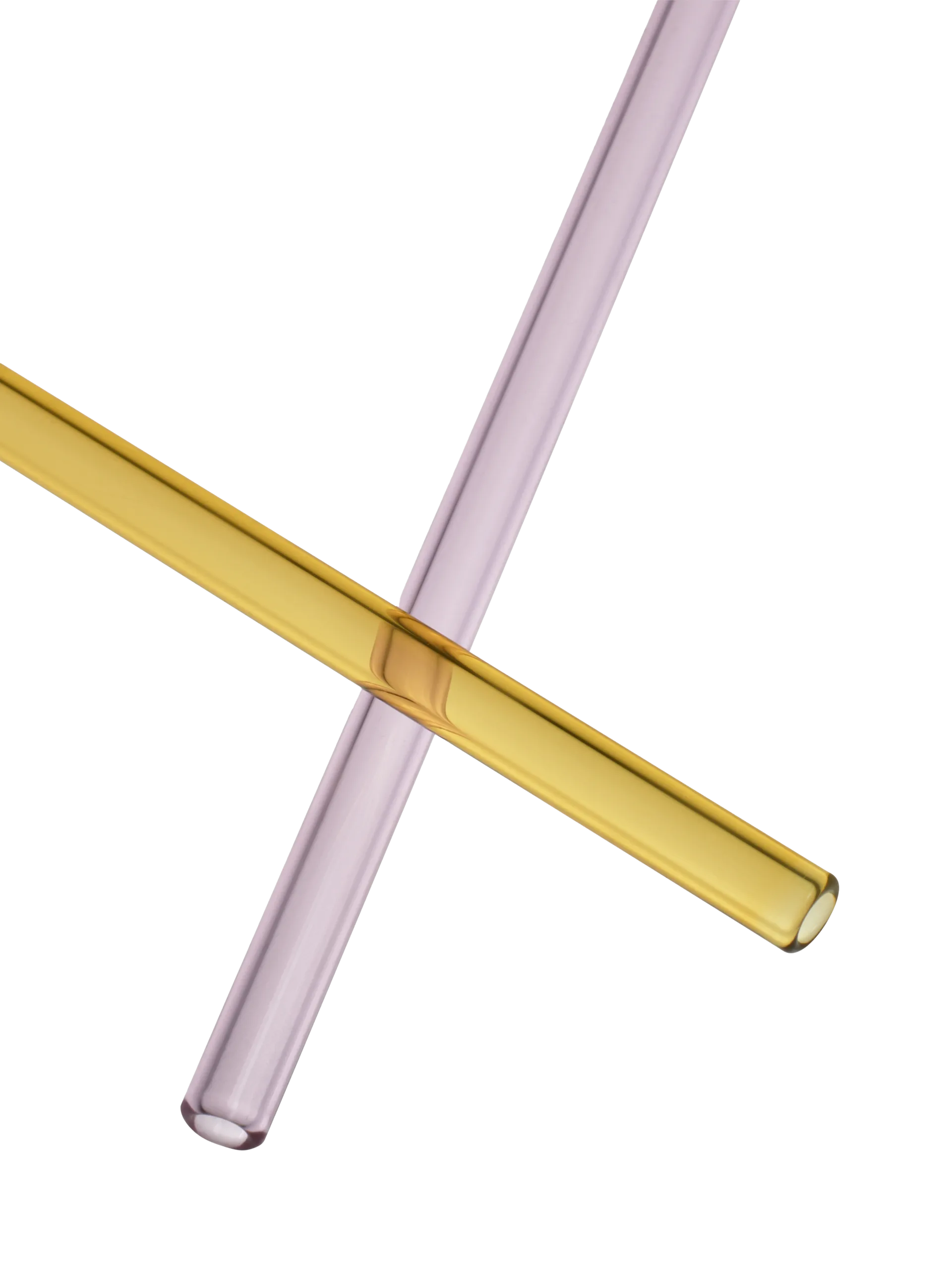 Sipsavor straws 200 mm 2-pack, Pink-yellow Kosta Boda
