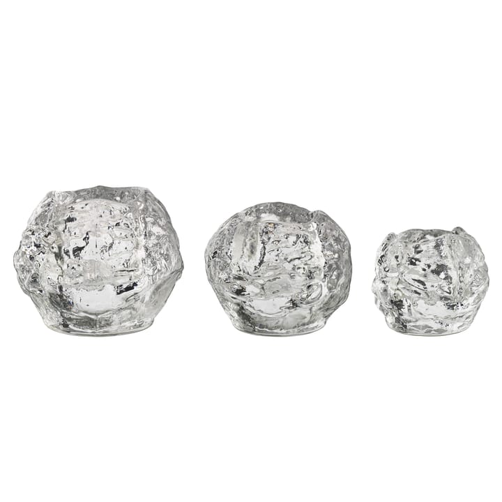 Snowball candle holder 3-pack, 3-pack Kosta Boda